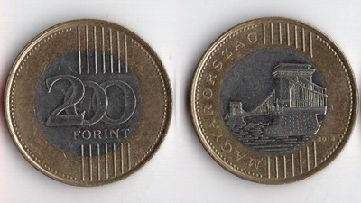 WĘGRY 2018 200 FORINT