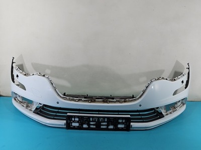 Бампер перед renault talisman белый ov369 pdc 15-20 фото №1