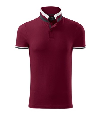 KOSZULKA MĘSKA POLO MALFINI 256 GARNET L