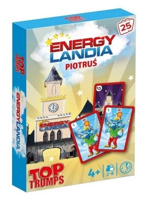 TOP TRUMPS PIOTRUŚ ENERGYLANDIA, WINNING MOVES