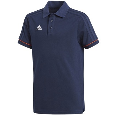 KOSZULKA POLO ADIDAS TIRO 17 JUNIOR BQ2699 R. 140