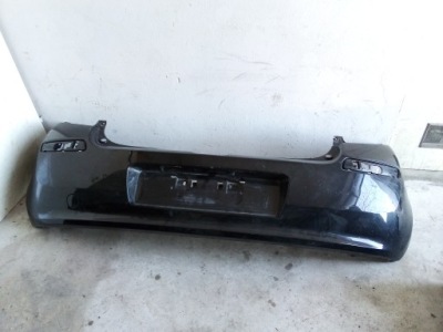 Бампер задний renault clio 3 hb оригинал чёрный заглушка фото №1