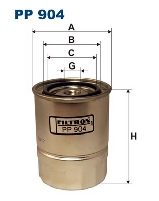 PP904 FILTER FUEL  