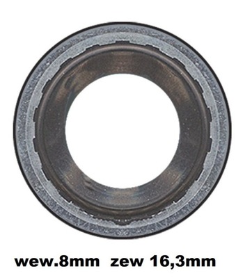 Podkładka klimatyzacji gumowo metalowa 8-16,3mm