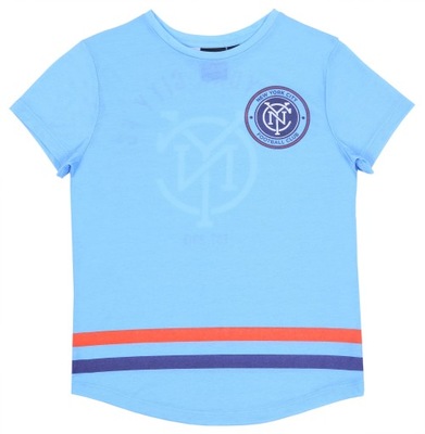 Błękitna koszulka chłopięca New York City FC 12-13 lat 158 cm