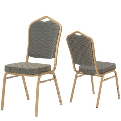 Krzesło bankietowe konferencyjne tapicerowane weselne Rzym 25x25x1,2cm