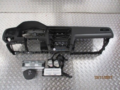 Панель приладів консоль подушка безпеки 5g0 vw golf vii 7 фото №1