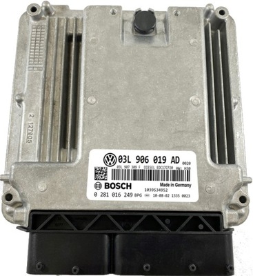 COMPUTADOR ECU VW PASSAT 03L906019AD 0281016249  