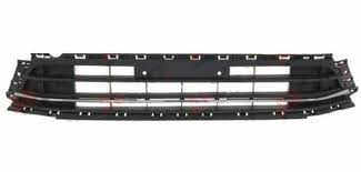 Vw jetta vi lift 15-18 решётка радиатора решётка середина хром фото №1