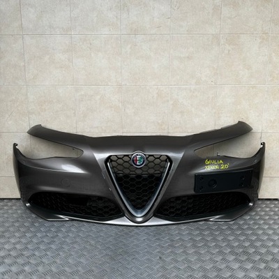 Бампер передній kompletny alfa romeo giulia 2017 rok ксенон фото №1
