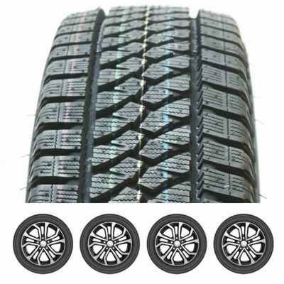 4 PIEZAS NEUMÁTICOS DE INVIERNO 215/70R15C BRIDGESTONE BLIZZAK  