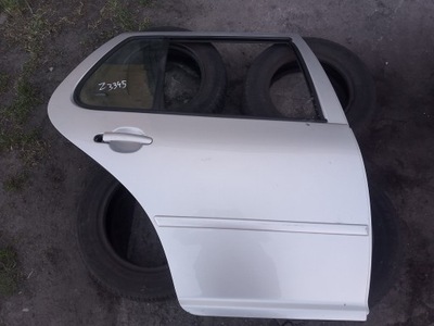 Дверь правый задняя skoda octavia ii kombi серебристый фото №1