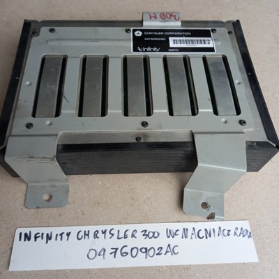 Infinity chrysler 300 підсилювач радіо 04760902ac фото №1