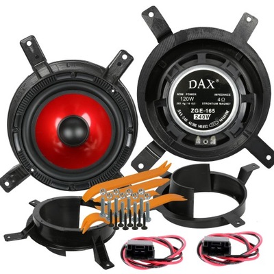 SPEAKERS DISTANCE VOLVO S60 S70 V70 XC70 FRONT  