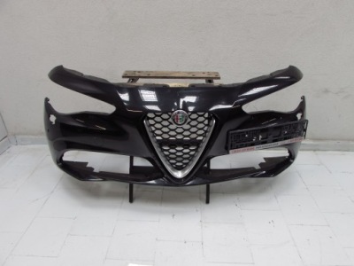 Alfa romeo gulia - бампер передний чёрный фото №1