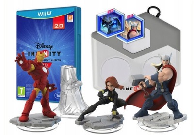 DISNEY INFINITY 2.0 WII U WIIU ZESTAW STARTOWY