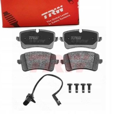 Гальмівні колодки гальмівні задня trw do audi a6 3.0 rs6 s6 фото №1