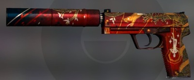 USP-S ZDRAJCA THE TRAITOR CS GO CS2 skin