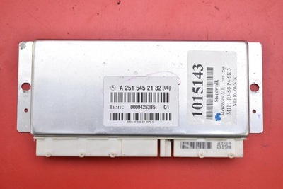 Блок керування модуль підвіска airmatic a2515452132 mercedes ml w164 3.0 cdi фото №1