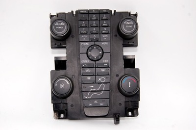 Панель радіо обдув кондиціонера volvo v50 s40 ii 30737668 2004-2007 фото №1