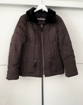 ZARA BASIC DOWN JACKET KURTKA L