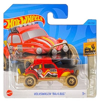 Hot Wheels 2023 Volkswagen "Baja Bug" *Treasure Hunt* (HKK93)