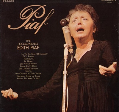 LP – The Incomparable - Edith Piaf (VG)