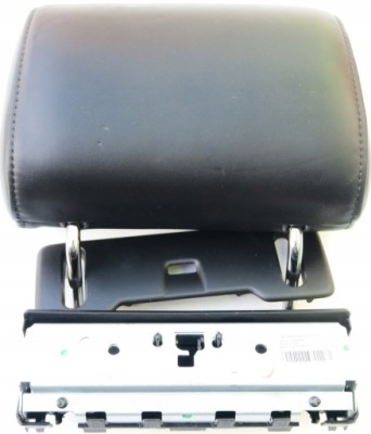 Підголівник czarna шкіра 2 ряд audi q7 4l lift фото №1