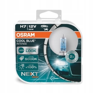 ЛАМПОЧКА H7 55W 12V PX26D COOL BLUE INTENSE NEXTGEN +100% OSRAM X2SZT