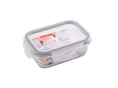 POJEMNIK NA ŻYWNOŚĆ SZKLANY MARIET FLORINA 370 ML