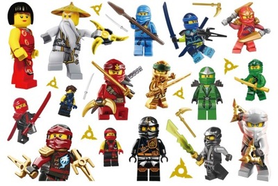 TATUAŻE ZMYWALNE DLA DZIECI NINJAGO NINJA GO CG399