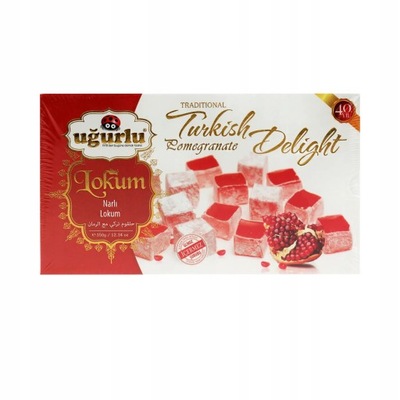 LOKUM TURECKIE O SMAKU GRANATU DELIGHT 350G UGURLU