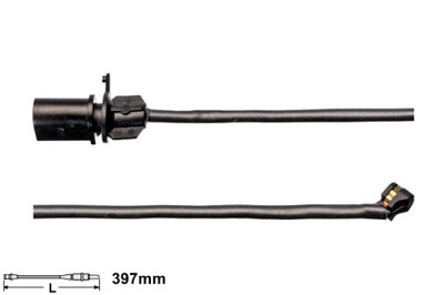 ATE SENSOR DESGASTE ZAPATAS DE FRENADO PARTE DELANTERA AUDI A4 ALLROAD B9 A4  