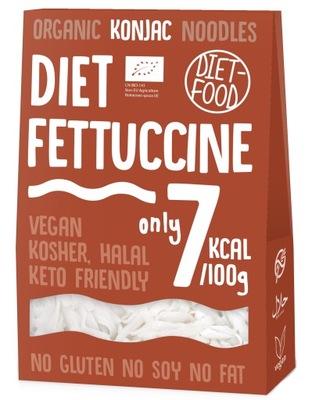 Diet Food MAKARON FETTUCCINE KONJAC 300g KETO BIO