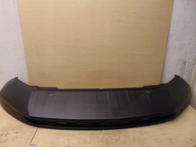 Накладка бампера перед skoda karoq спойлер фото №1