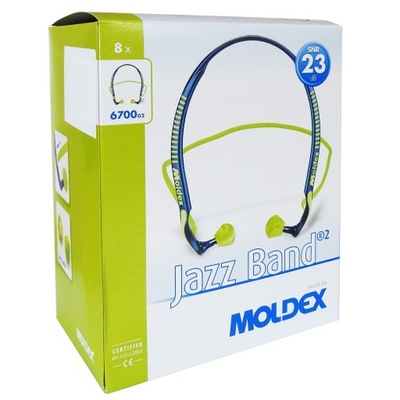 Zatyczki do uszu Moldex JazzBand 6700 8 Par