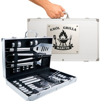 PREZENT - ZESTAW DO GRILLA 26 W 1 WALIZKA