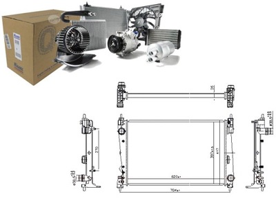 AUŠINTUVAS VARIKLIO VANDENS IVECO EUROCARGO I-III 8060.45STCA 01.91-09.15 