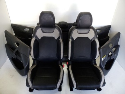 Сиденья заднее сиденье pół кожа обшивки citroen ds4 фото №1