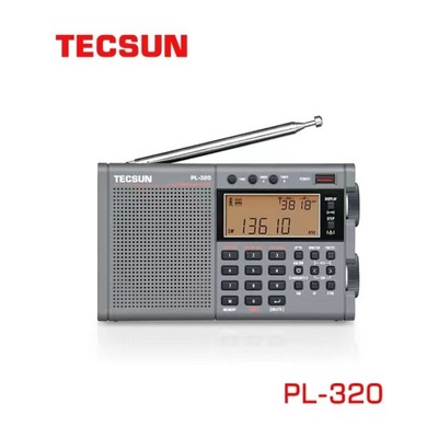 TECSUN PL-320 Radio FM/AM/SW/WM/szerokopasmowe