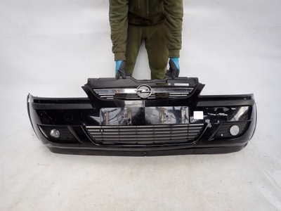 Opel corsa c lift 02- бампер перед передний фото №1