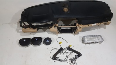 Bmw 5 f10 f11 панель приладів консоль подушка безпеки подушки безпеки натягувач фото №1