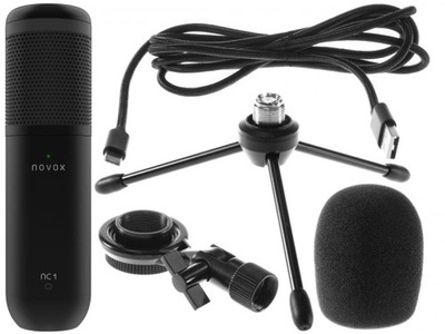 Novox NC-1 NEW 2022 mikrofon USB+stand