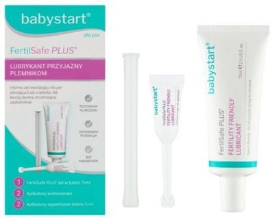 FertilSafe PLUS, żel wspomagający zajście w ciąże, 75 ml + aplikatory
