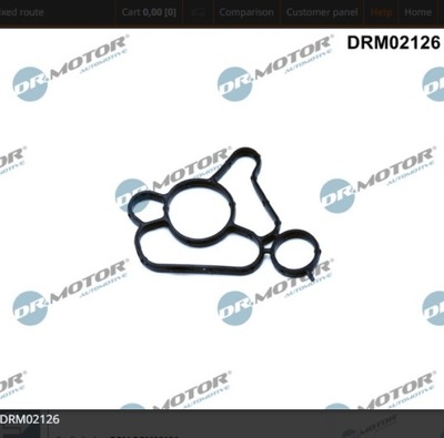 Dr.motor drm02126 прокладка, корпус фільтра оливи фото №1