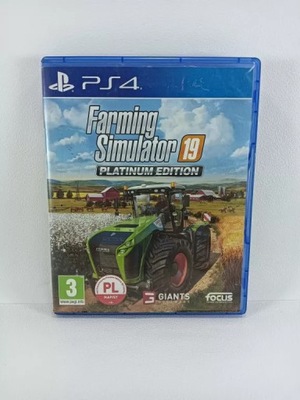 GRA NA PS4 FARMING SIMULATOR 19 PLATINUM EDITION