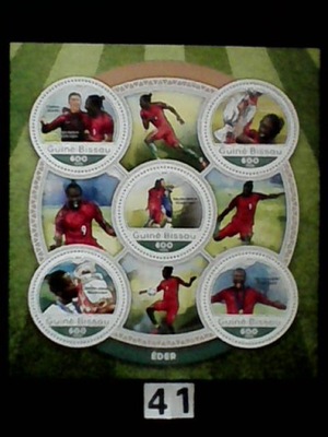 Sport ,piłka nożna , Eder , Guine-Bissau MNH