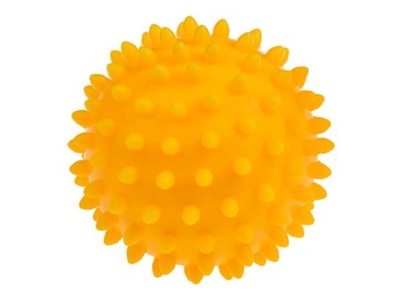 TULLO Piłka rehabilitacyjna 5,4cm.żółta