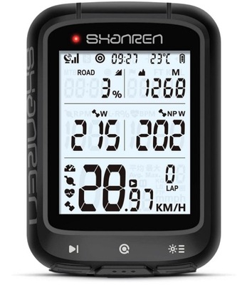 Shanren Miles Komputer licznik rowerowy GPS ANT+