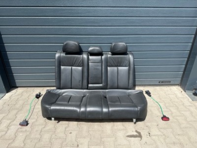 Peugeot 607 заднее сиденье сиденья задние с подогревом кожа фото №1